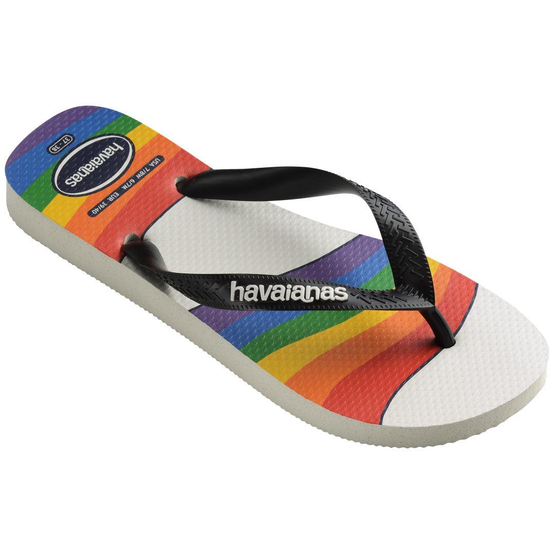 Chinelo Havaianas Top Pride - Branco