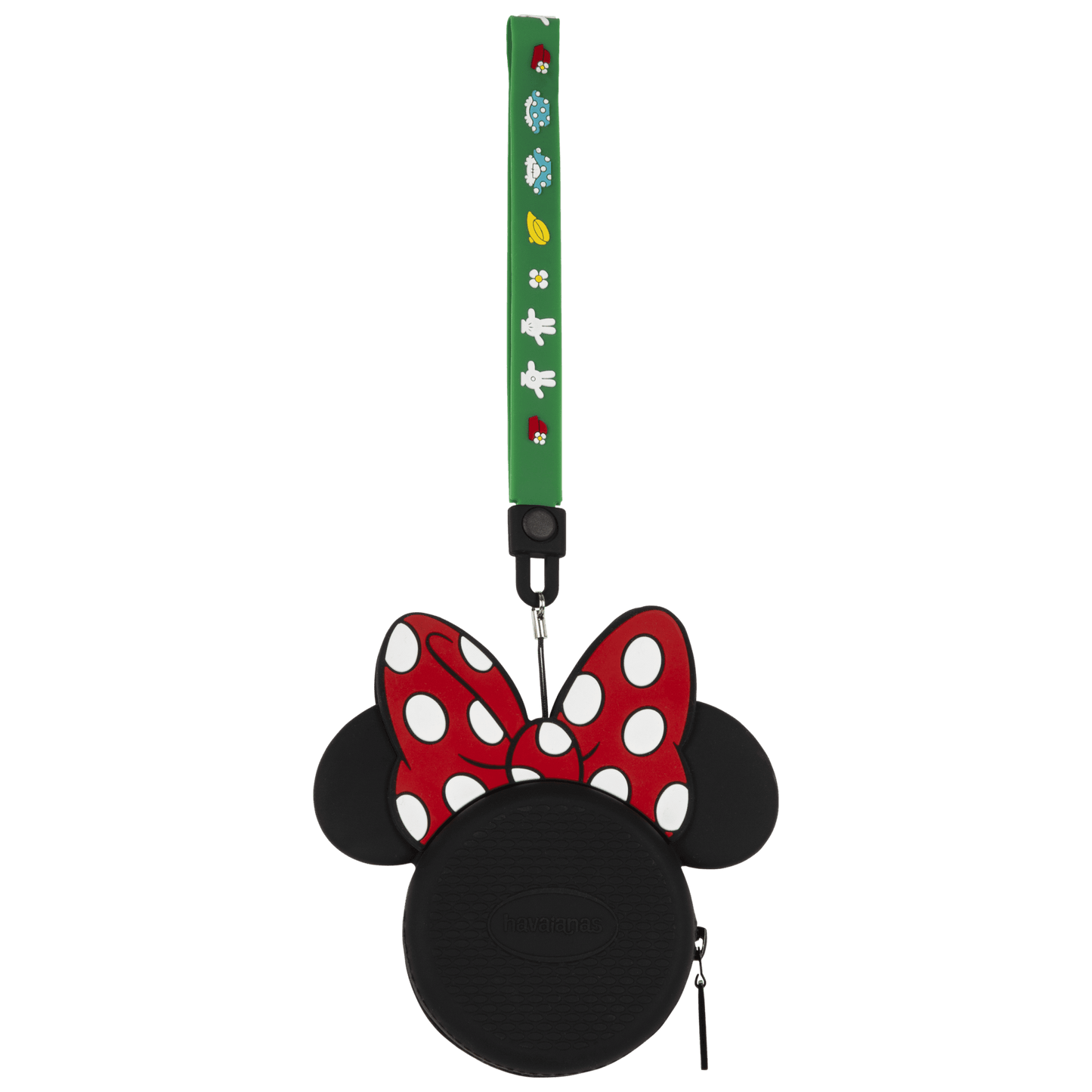 Porta Fone de Ouvido Havaianas Disney Minnie - Preto