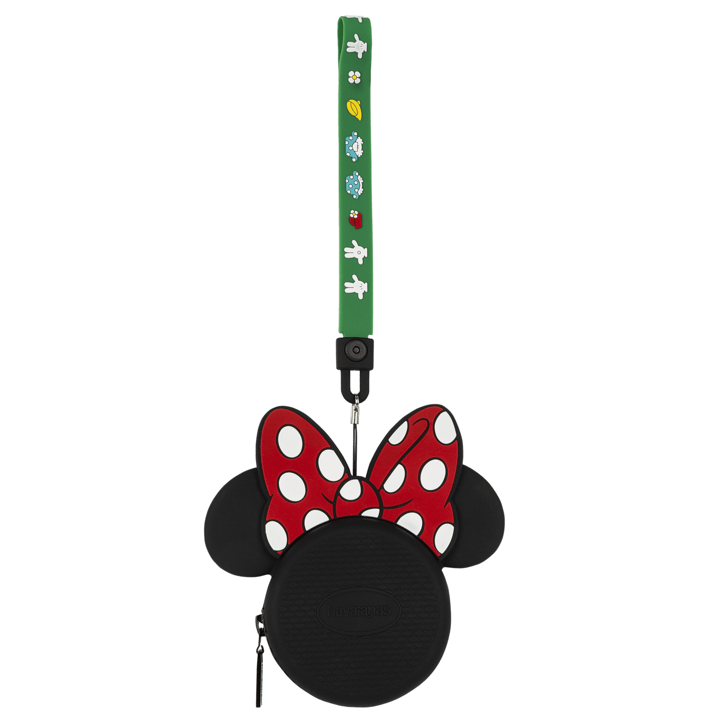 Porta Fone de Ouvido Havaianas Disney Minnie - Preto