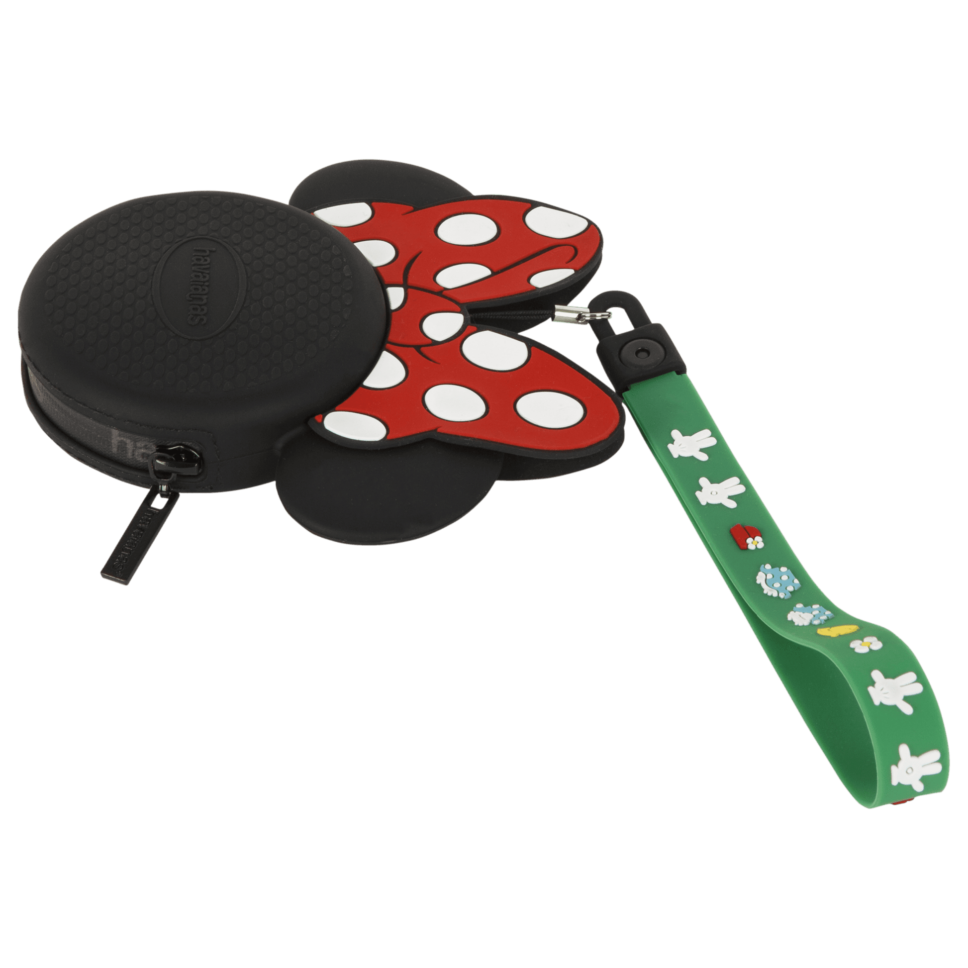 Porta Fone de Ouvido Havaianas Disney Minnie - Preto