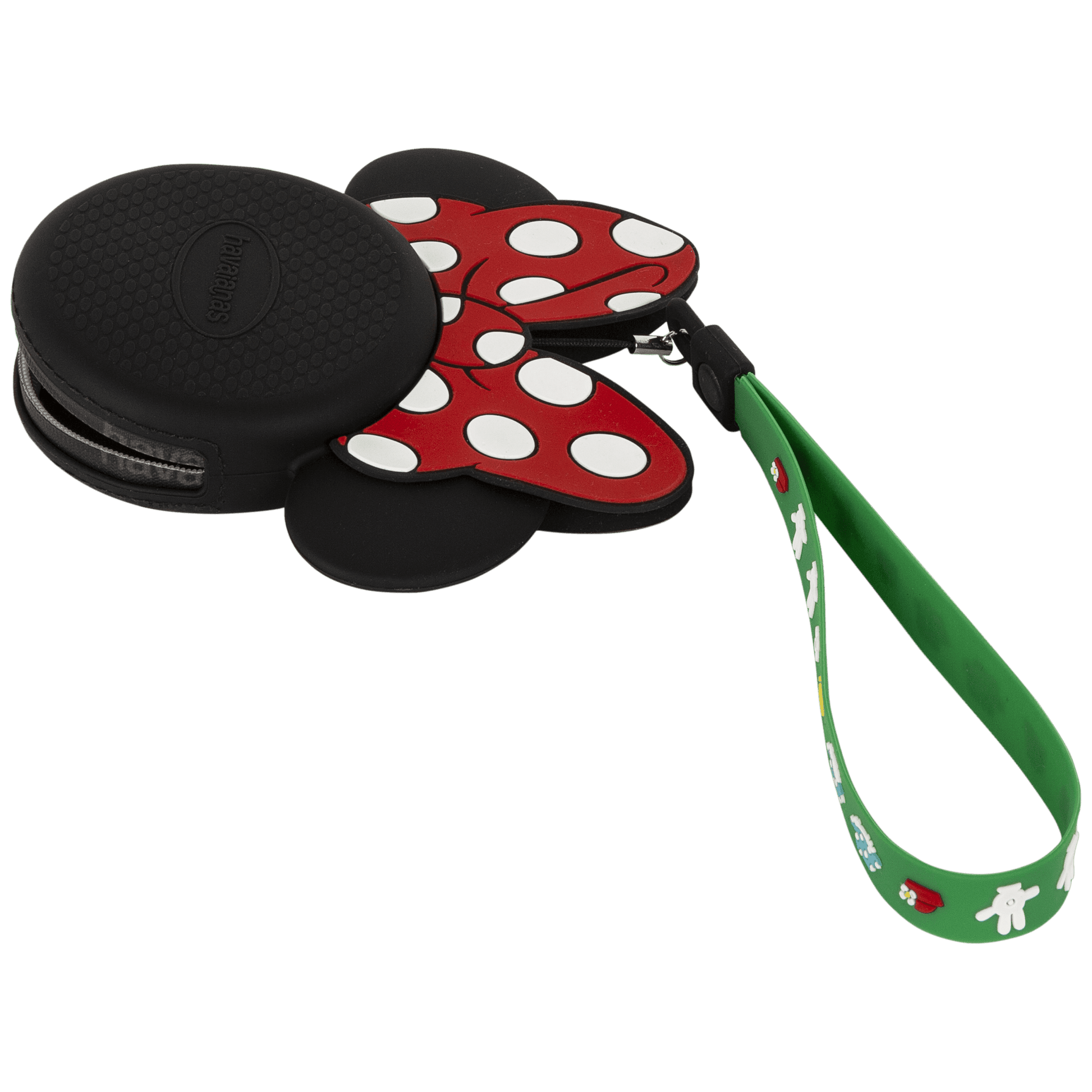 Porta Fone de Ouvido Havaianas Disney Minnie - Preto