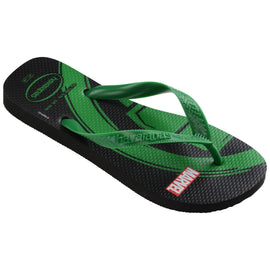 Chinelo Havaianas Top Marvel Logomania - Verde Pátria