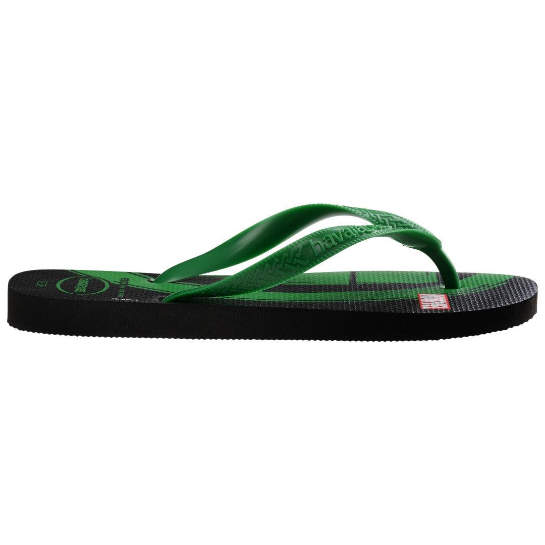 Chinelo Havaianas Top Marvel Logomania - Verde Pátria