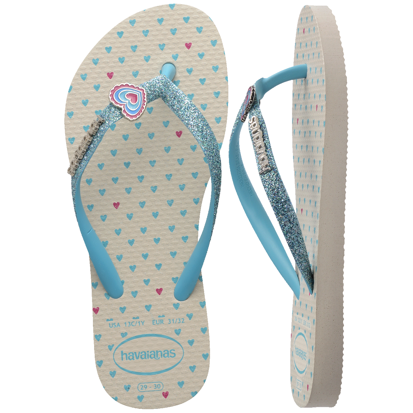 Chinelo Havaianas Infantil Slim Glitter II