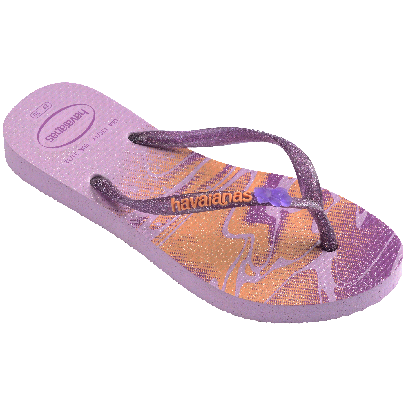 Chinelo Havaianas Infantil Slim Glitter II