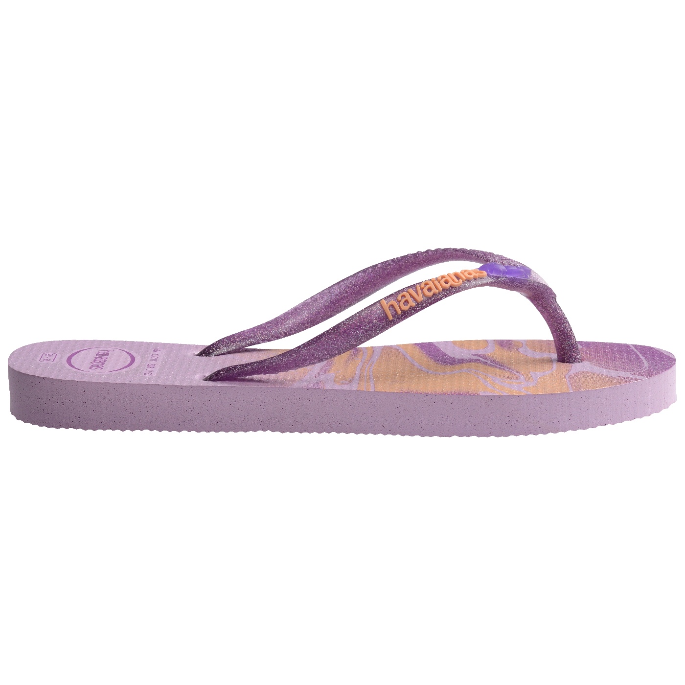 Chinelo Havaianas Infantil Slim Glitter II