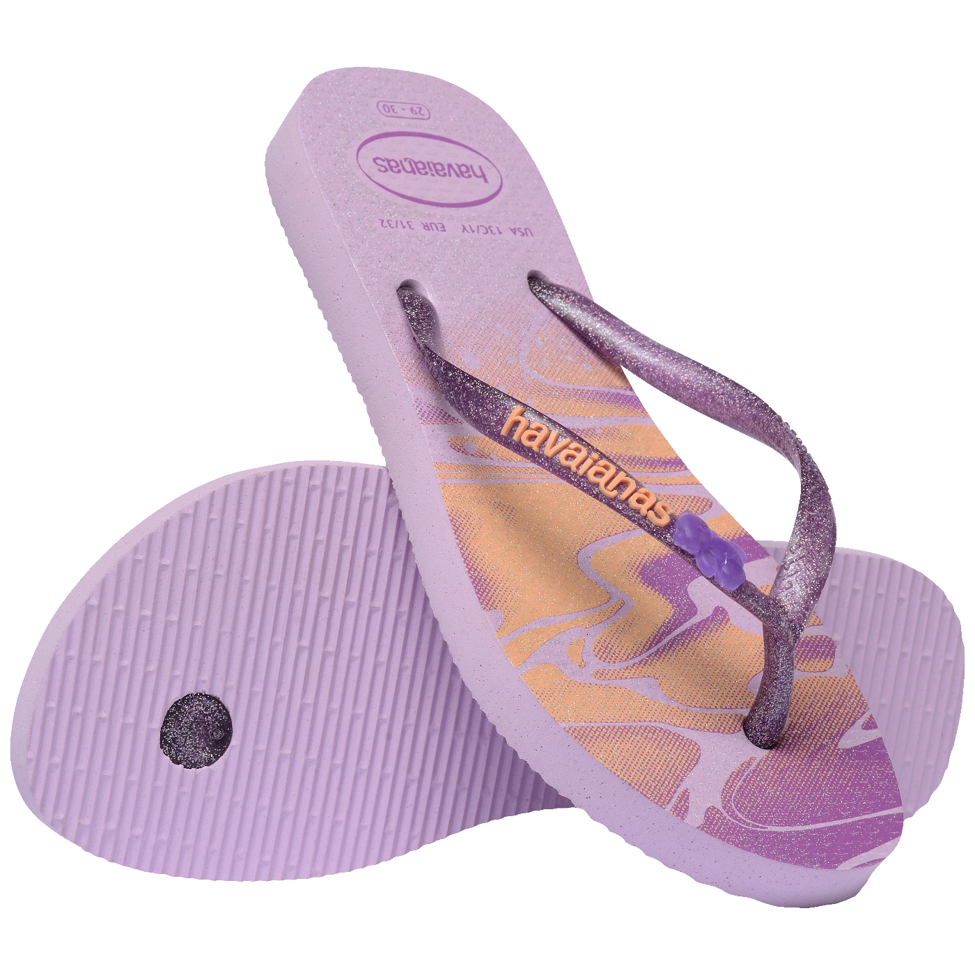Chinelo Havaianas Infantil Slim Glitter II