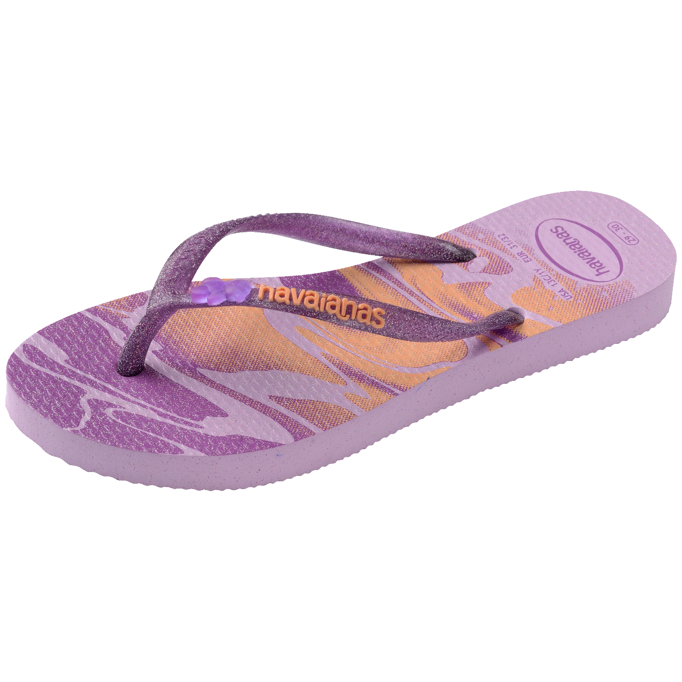 Chinelo Havaianas Infantil Slim Glitter II