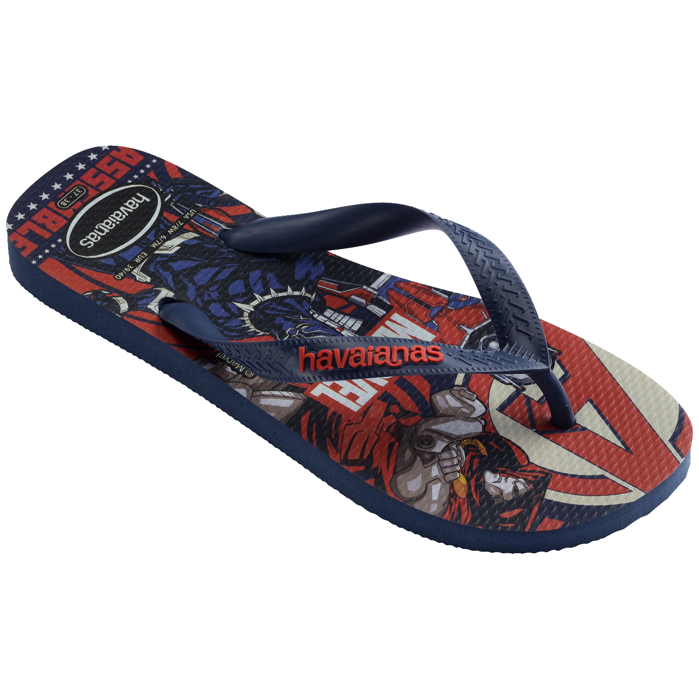 Chinelo Havaianas Top Marvel Classicos Vingadores