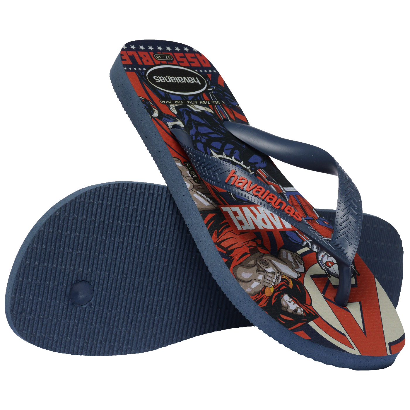 Chinelo Havaianas Top Marvel Classicos Vingadores