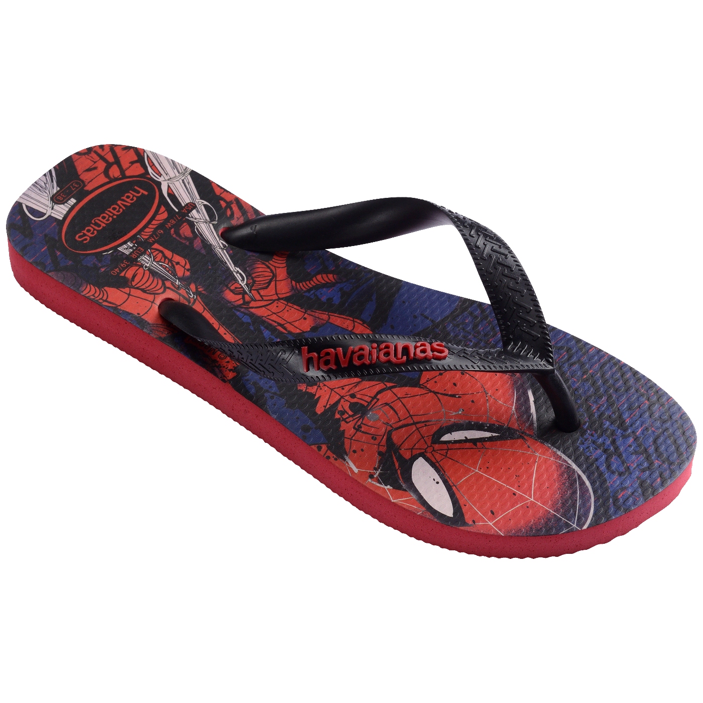 Chinelo Havaianas Top Marvel Classicos Homem-Aranha