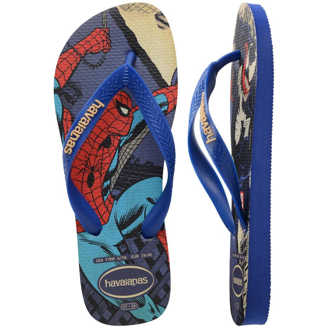 Chinelo Havaianas Top Marvel Classics - Azul Naval