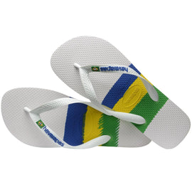 Chinelo Havaianas Brasil Tech - Branco