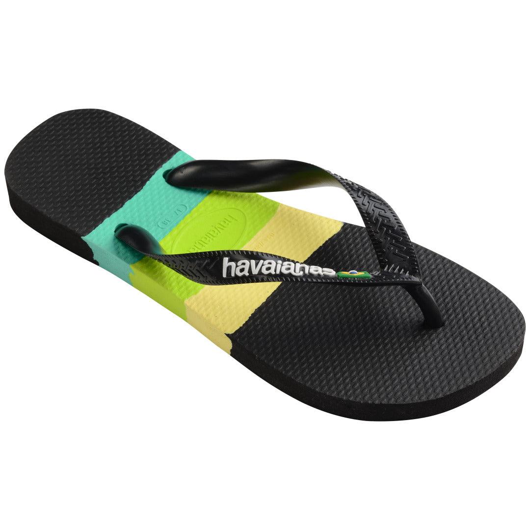 Chinelo Havaianas Brasil Tech - Preto