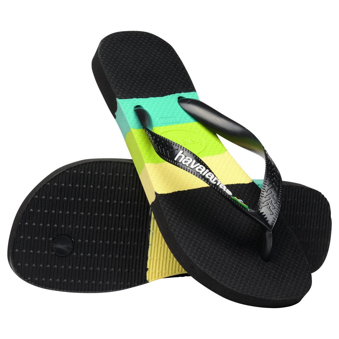 Chinelo Havaianas Brasil Tech - Preto