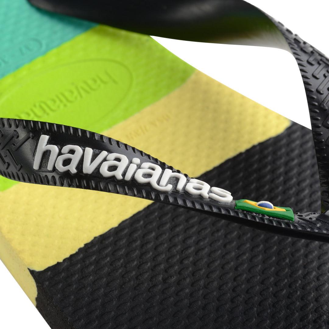 Chinelo Havaianas Brasil Tech - Preto