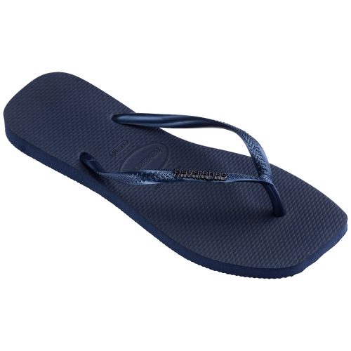 Chinelo Havaianas Slim Square Logo Metallic
