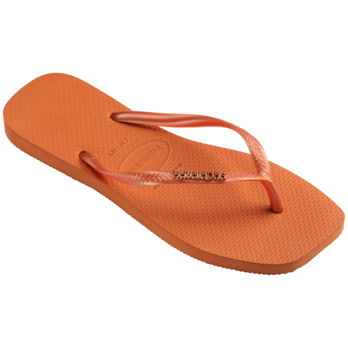 Chinelo Havaianas Slim Square Logo Metallic