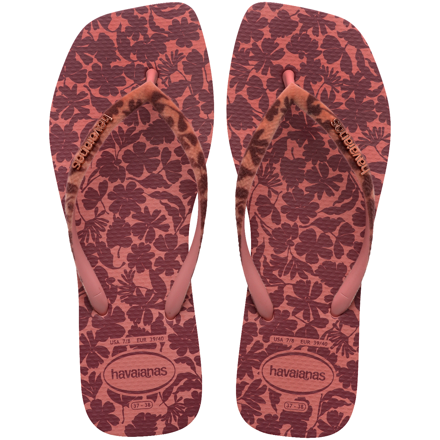 Chinelo Havaianas Slim Square Velvet