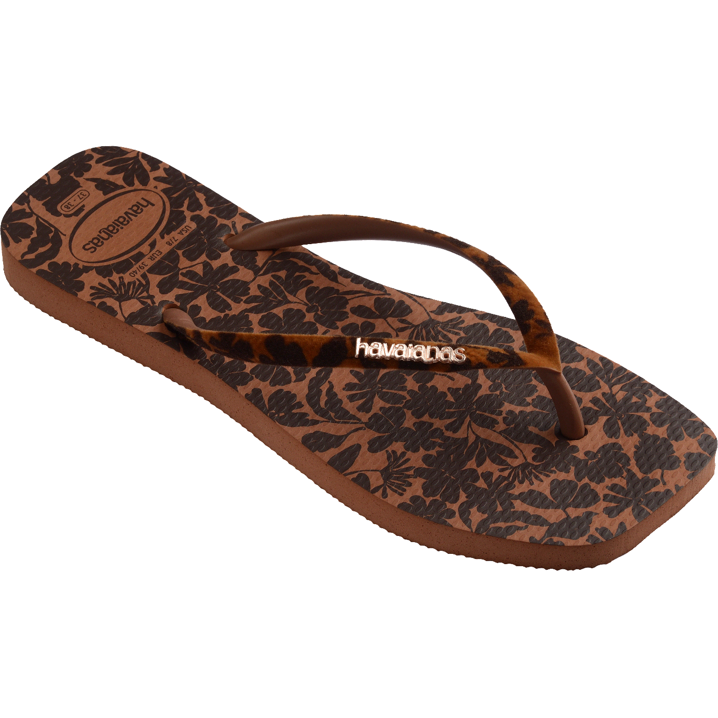 Chinelo Havaianas Slim Square Velvet