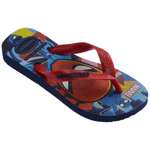 Chinelo Havaianas Infantil Top Marvel II Homem-Aranha