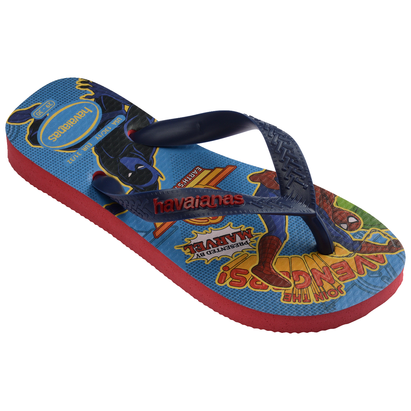 Chinelo Havaianas Infantil Top Marvel II Vingadores