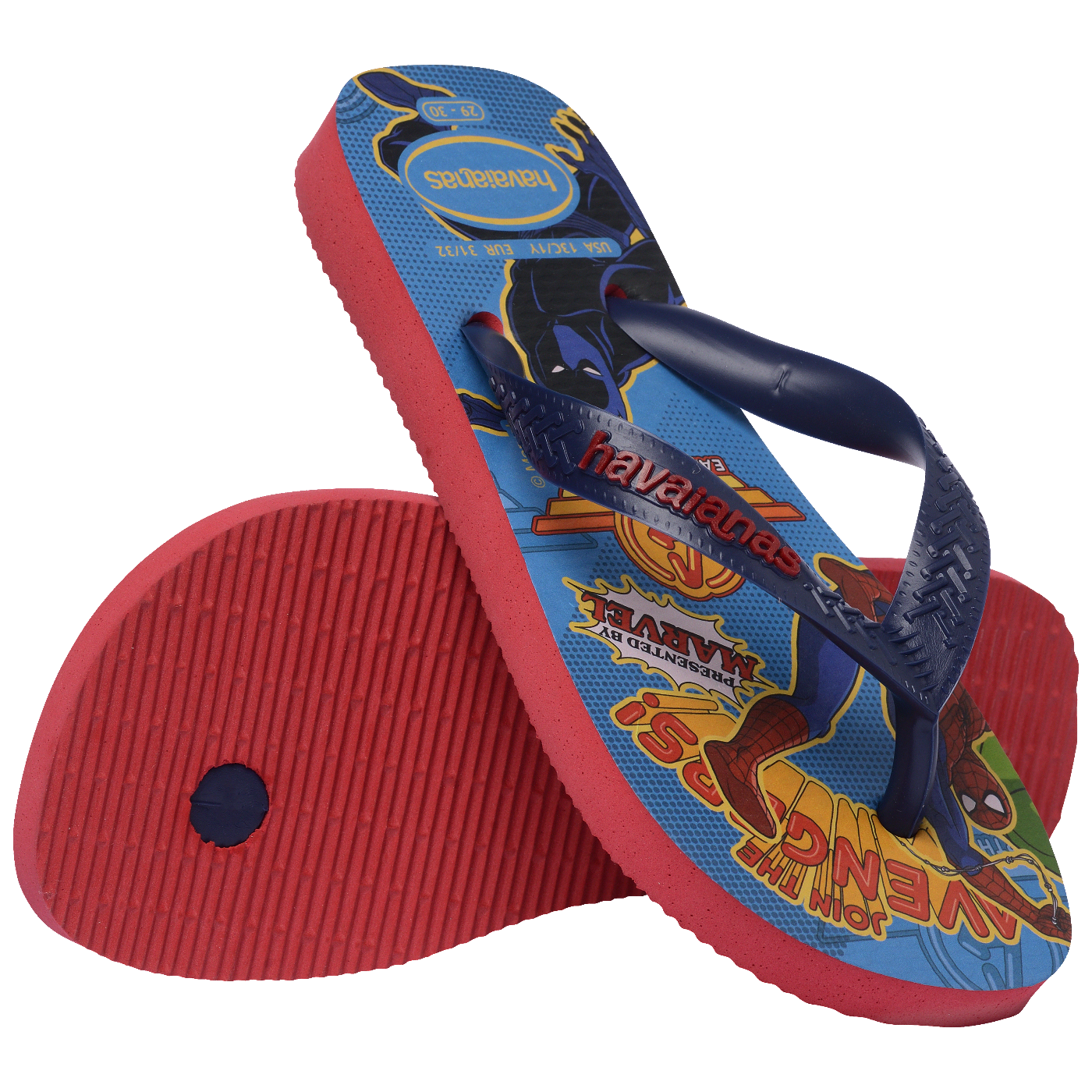 Chinelo Havaianas Infantil Top Marvel II Vingadores