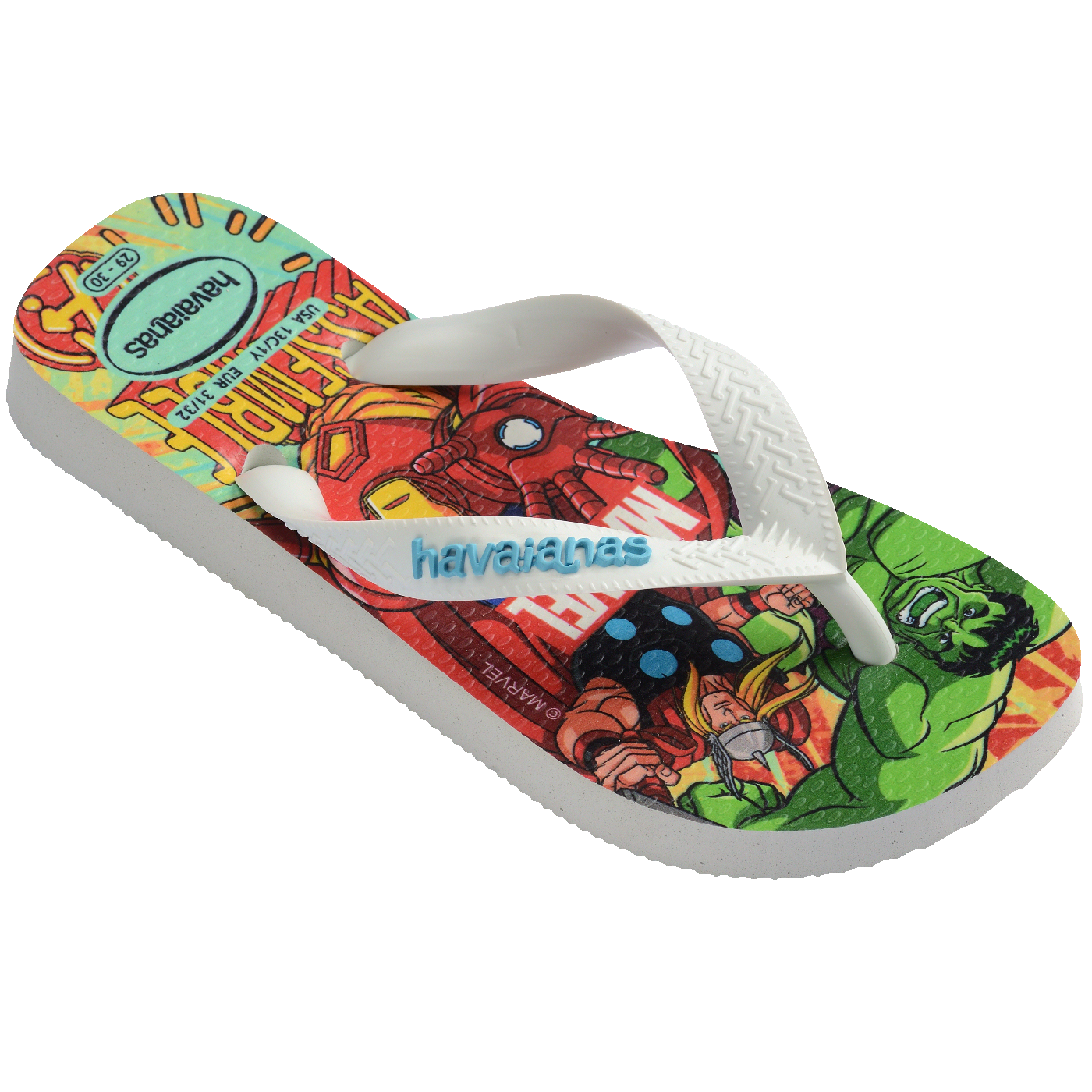 Chinelo Havaianas Infantil Top Marvel II Vingadores