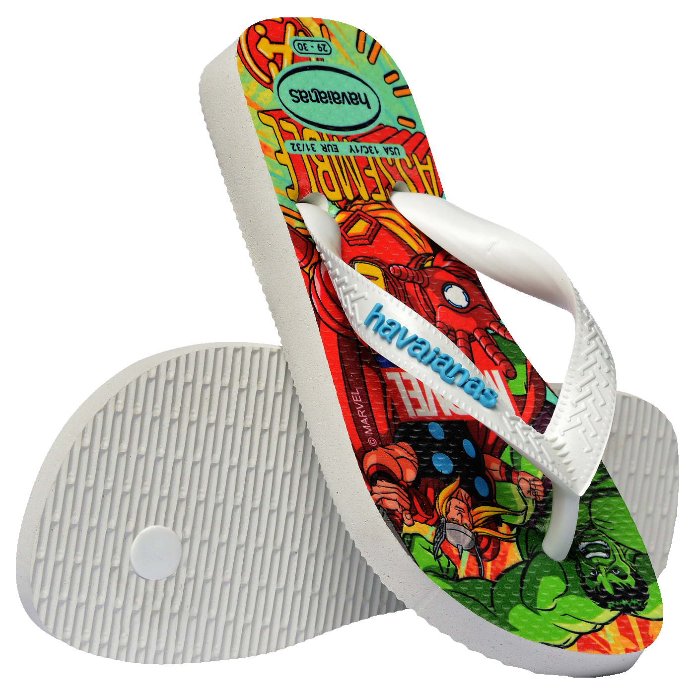 Chinelo Havaianas Infantil Top Marvel II Vingadores