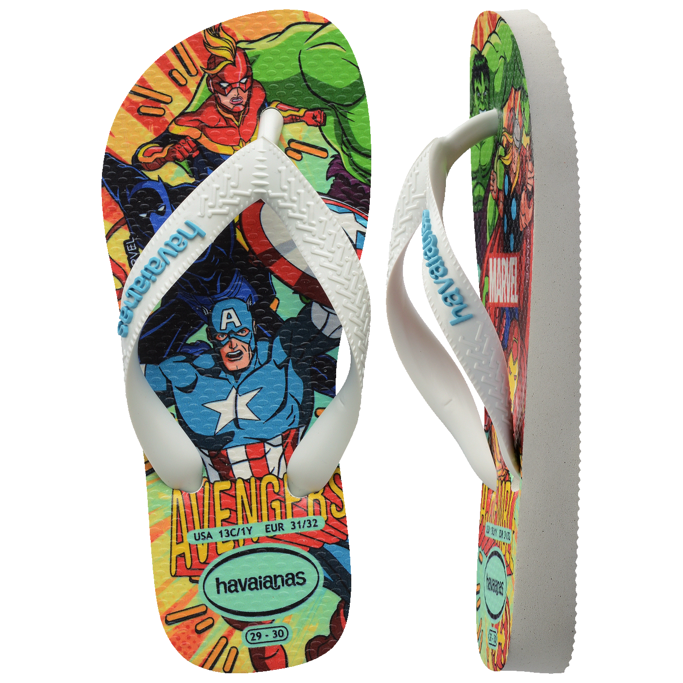 Chinelo Havaianas Infantil Top Marvel II Vingadores