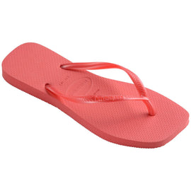 Chinelo Havaianas Slim Square - Coral Tropical