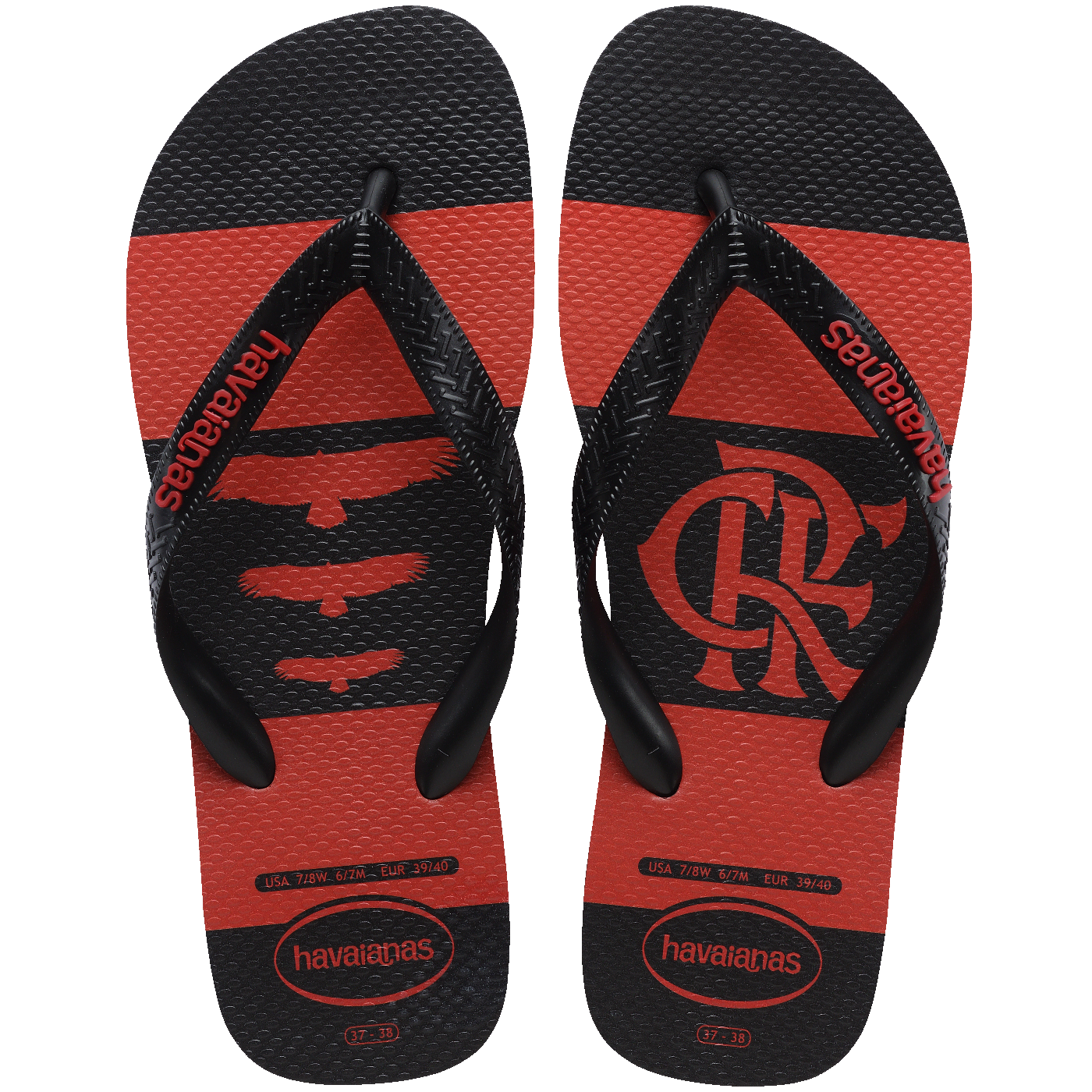 Chinelo Havaianas Top Times Flamengo