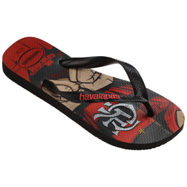 Chinelo Havaianas Top Times Flamengo - Preto