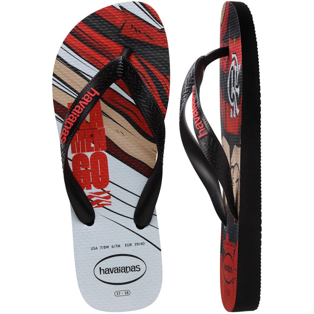 Chinelo Havaianas Top Times Flamengo - Preto