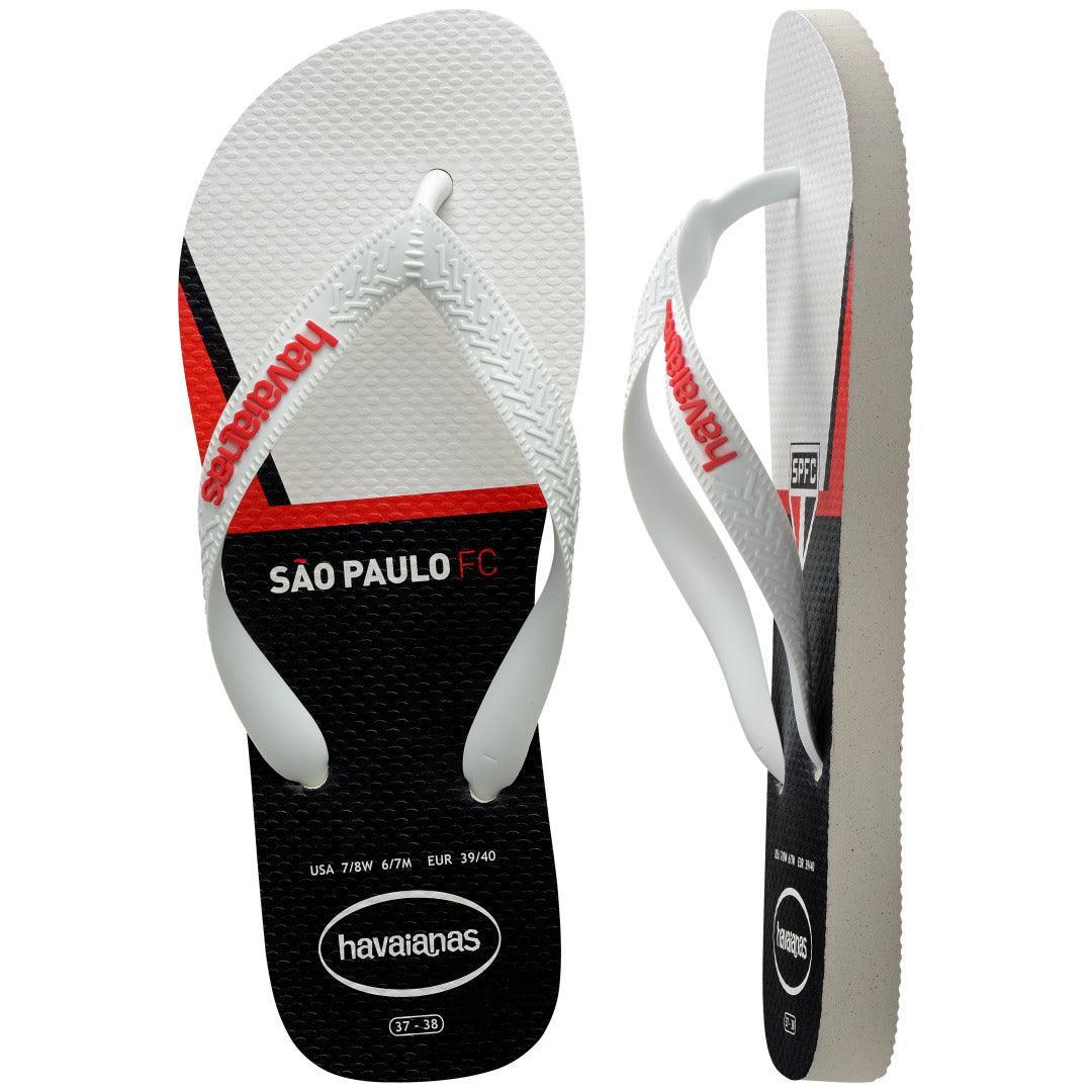 Chinelo Havaianas Top Times São Paulo - Branco