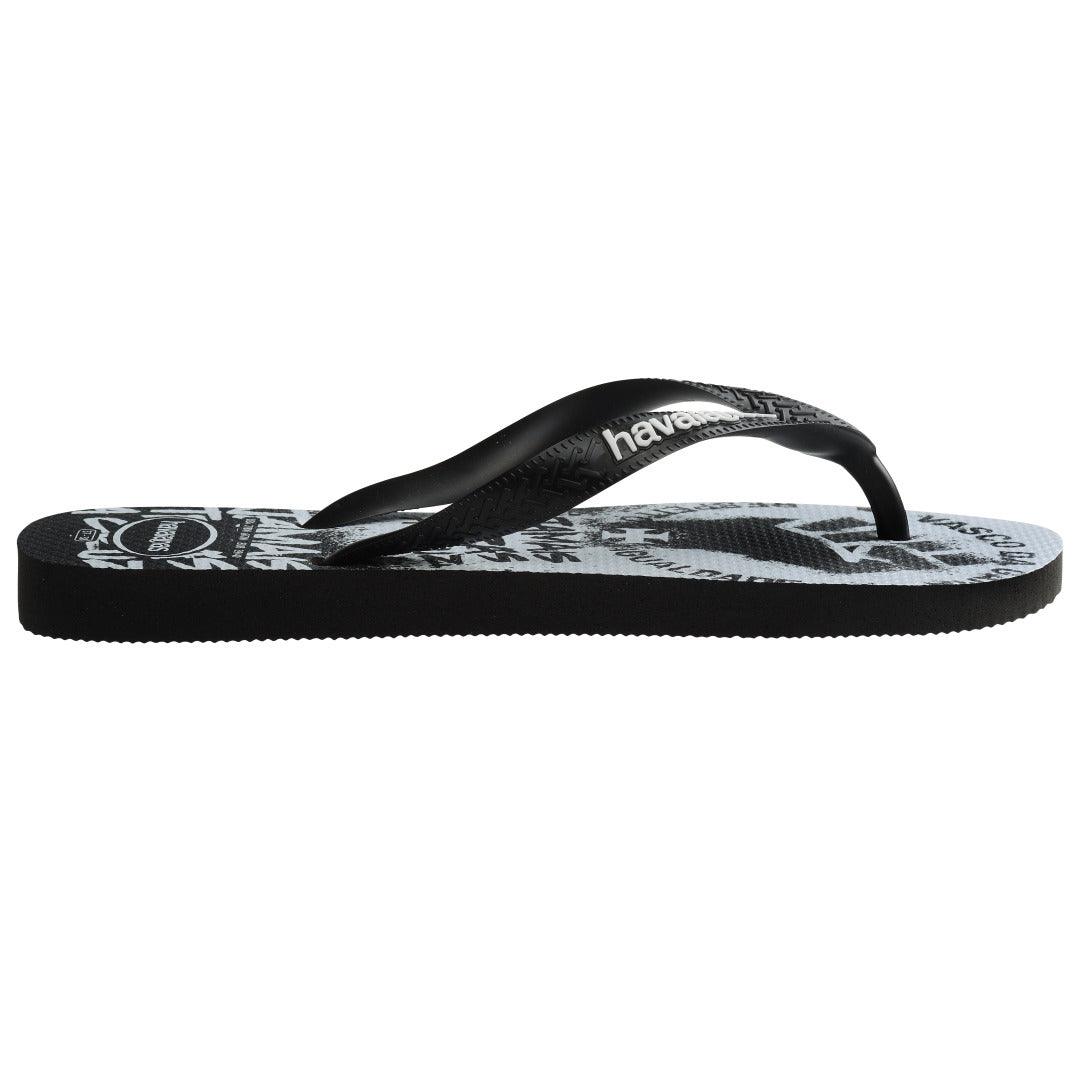 Chinelo Havaianas Top Times Vasco Da Gama - Preto