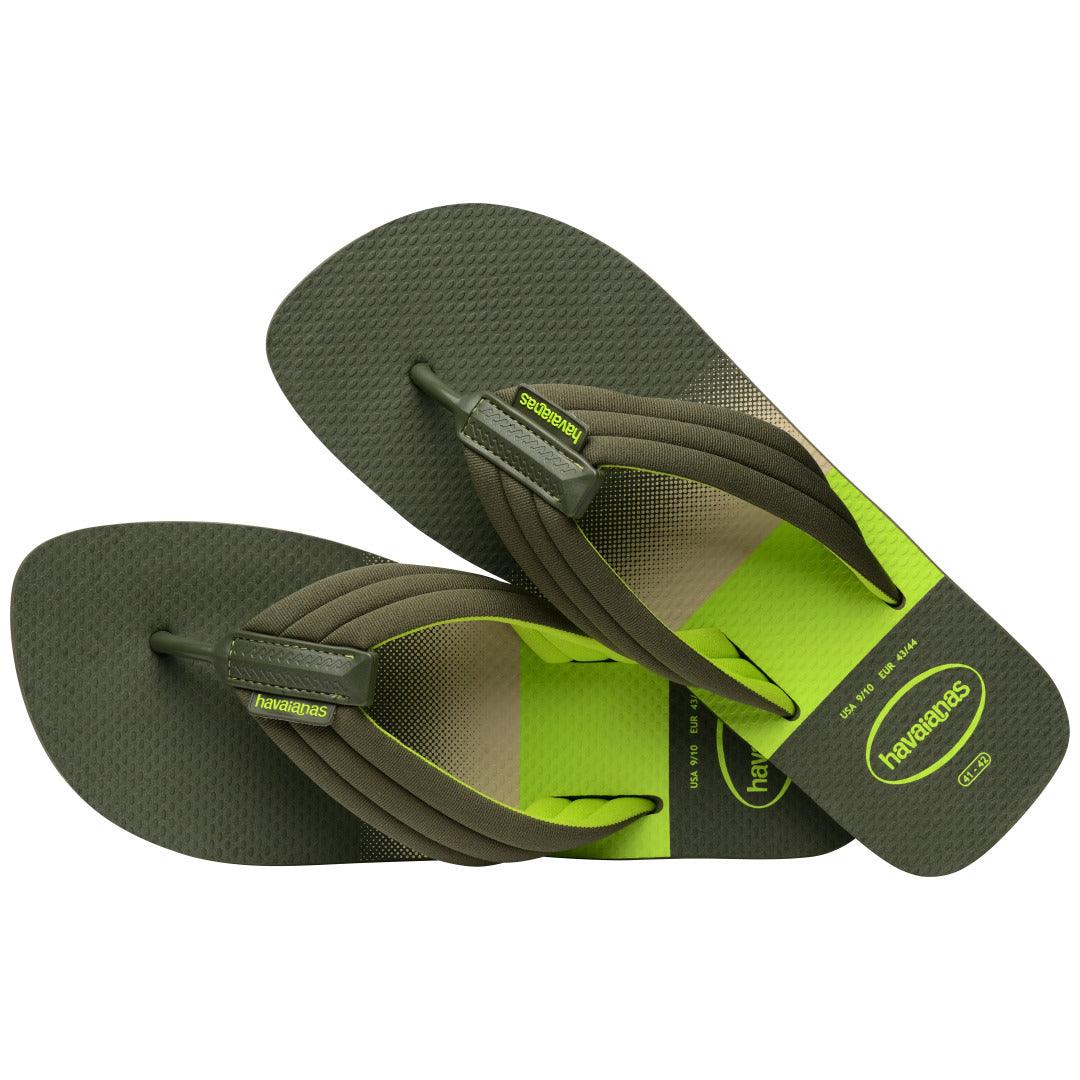 Chinelo Havaianas Urban Print - Verde Olive