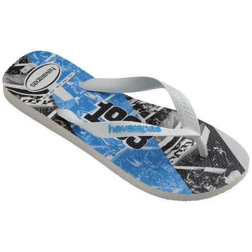 Chinelo Havaianas Top Times Grêmio - Branco