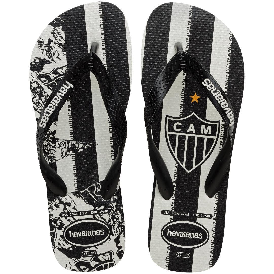 Chinelo Havaianas Top Times Atlético Mineiro - Branco