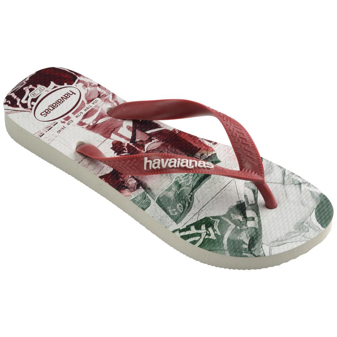 Chinelo Havaianas Top Times Fluminense - Mogno