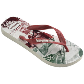 Chinelo Havaianas Top Times Fluminense - Mogno