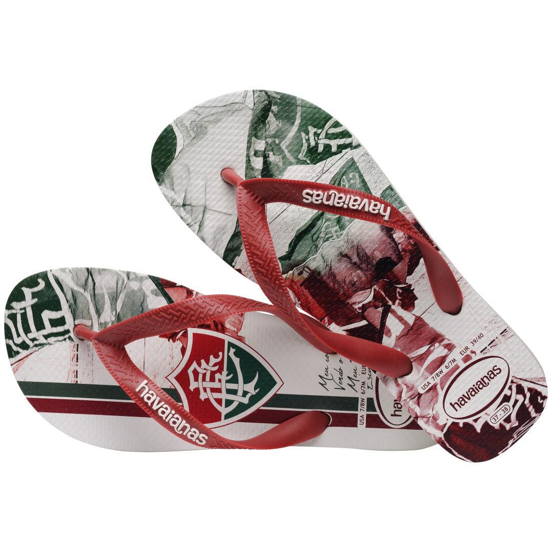 Chinelo Havaianas Top Times Fluminense - Mogno