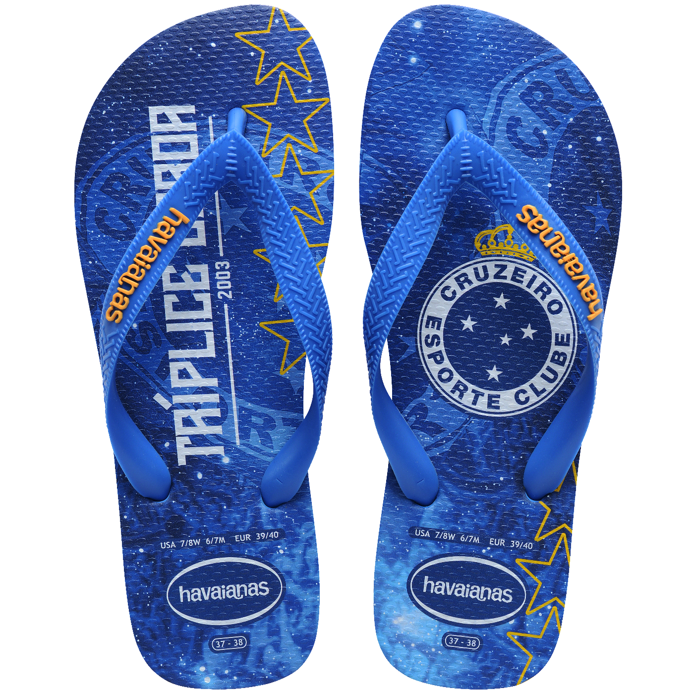Chinelo Havaianas Top Times Cruzeiro