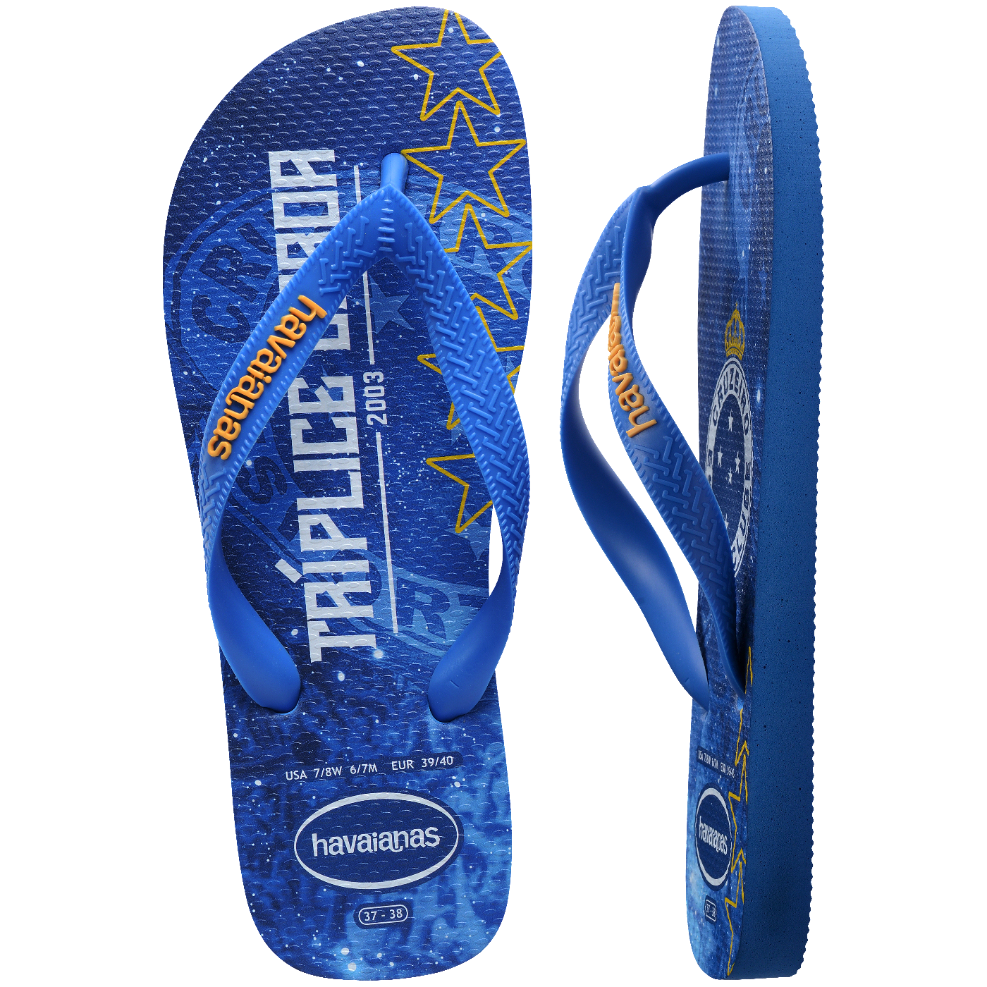 Chinelo Havaianas Top Times Cruzeiro