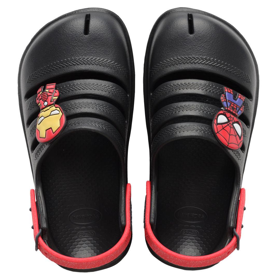 Clog Havaianas Infantil Marvel Homem de Ferro Novo Grafitte - Novo Grafite