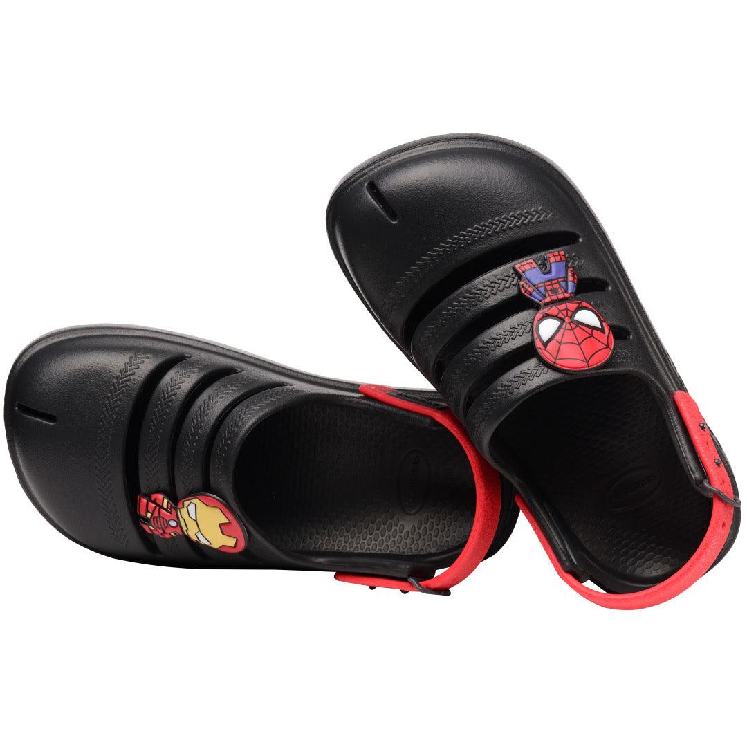 Clog Havaianas Infantil Marvel Homem de Ferro Novo Grafitte - Novo Grafite