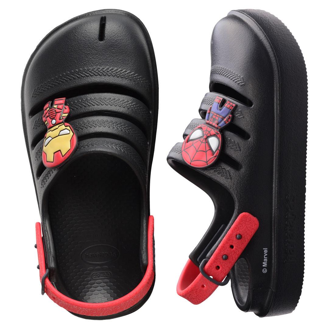 Clog Havaianas Infantil Marvel Homem de Ferro Novo Grafitte - Novo Grafite