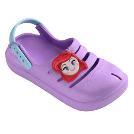 Chinelo Clog Havaianas Infantil Princesa Ariel Roxo - Roxo Prisma
