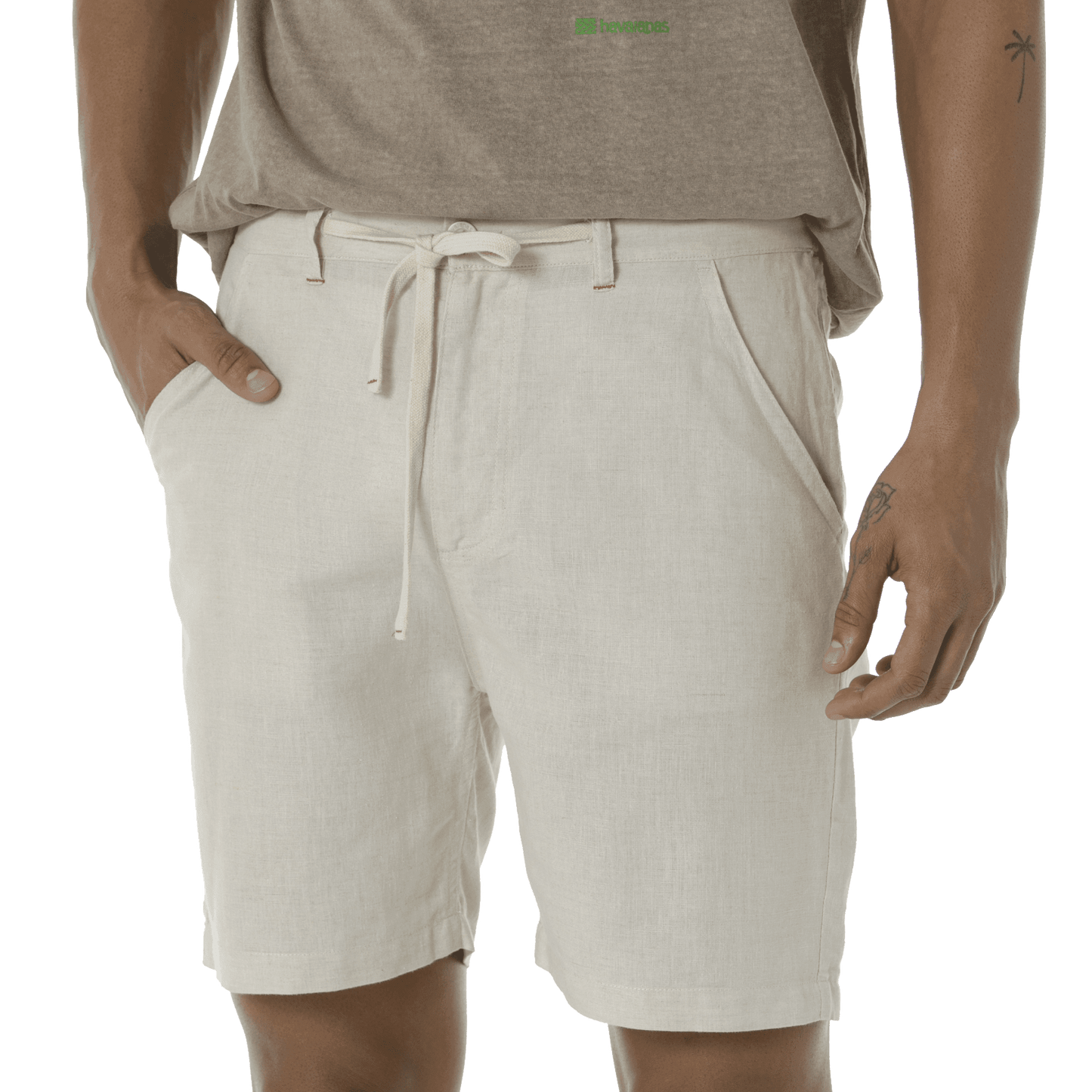 Bermuda Havaianas Linho New - Rafia