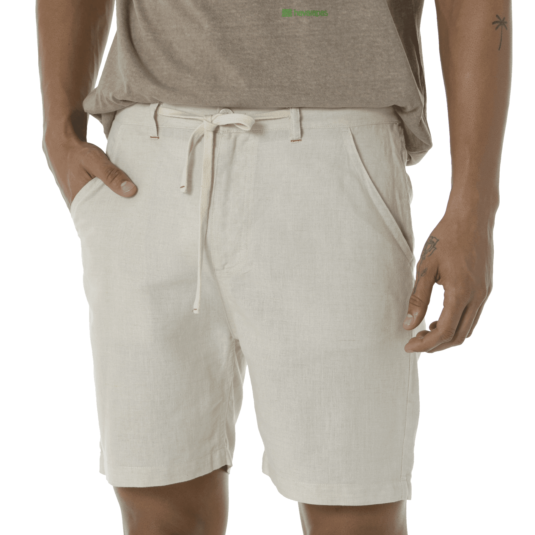 Bermuda Havaianas Linho New - Rafia